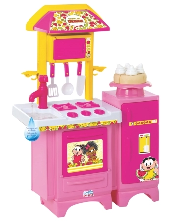 COZINHA TURMA DA MÔNICA ROSA