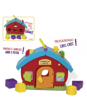 CASINHA DA VOVÓ ENCAIXE AS FORMAS