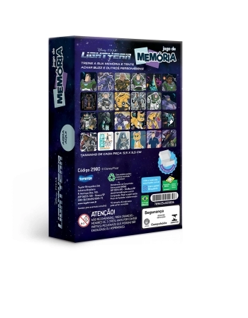 JOGO DE MEMÓRIA LIGHTYEAR 2980