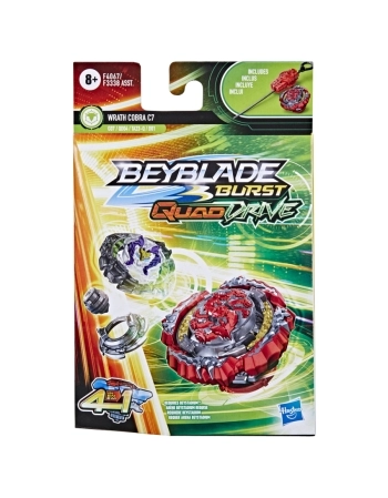 BEYBLADE BURST QUADDRIVE PIÃO E LANÇADOR COBRA C7 F4067