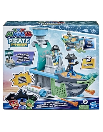 PJ MASKS NAVIO PIRATA AÉREO F3665