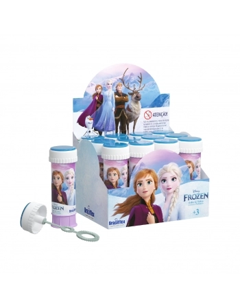 BOLHA DE SABÃO FROZEN 60 ML COM JOGO DISPLAY C/12