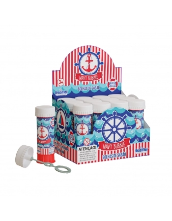 BOLHA DE SABÃO NAVY BUBBLE 60 ML DISPLAY C/12