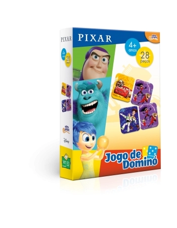 JOGO DE DOMINÓ PIXAR