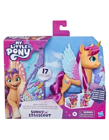 MLP FIGURA SUNNY STARCOUT PENTEADOS F3873