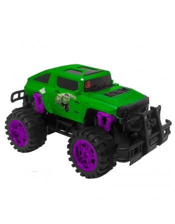 CONTROLE VEÍCULO MONSTER MACHINE HULK 7 FUNÇÕES BAT RECARREGÁVEL