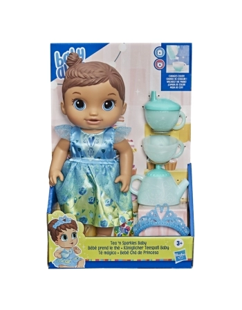 BABY ALIVE CHA DE PRINCESA MORENA F0032