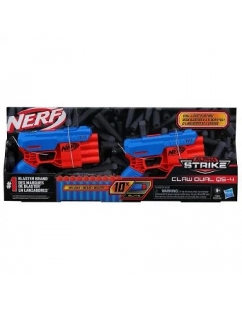 NERF ALPHA STRIKE CLAW DUAL QS F2468