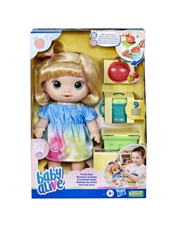 BABY ALIVE HORA DO SUCO LOIRA F7356