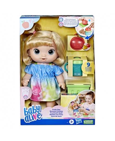 BABY ALIVE HORA DO SUCO LOIRA F7356