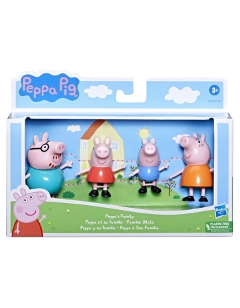 PEPPA PIG FIGURA FAMÍLIA DA PEPPA F2190