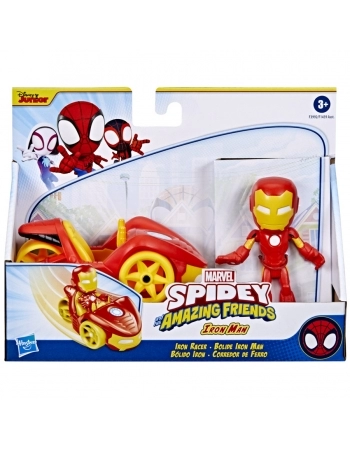 PLK SPIDEY FIGURA HOMEM DE FERRO COM VEÍCULO F3992