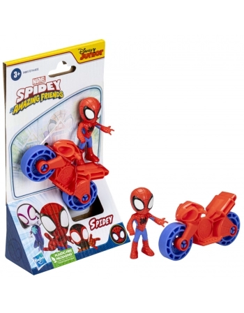 PLK SPIDEY FIGURA SPIDER E VEÍCULO F4001