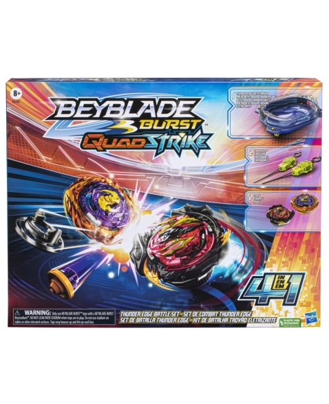 Bayblade batalha 02 peões com luzes e arena - DM TOYS - Pião de