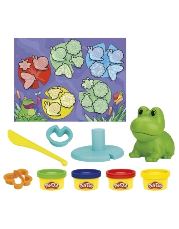 PLAY DOH FROG UM DIA NA LAGOA F6926