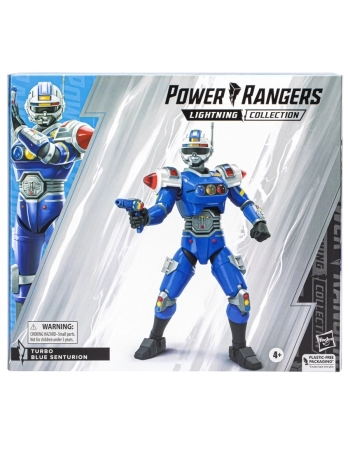 POWER RANGERS LC TURBO FIGURA CENTURIÃO AZUL DELUXE F8205