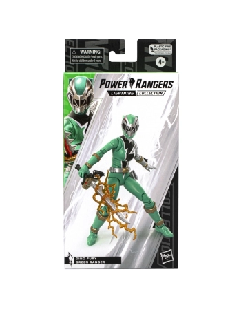 POWER RANGERS LC FIGURA DINO FURY RANGER VERDE F4517