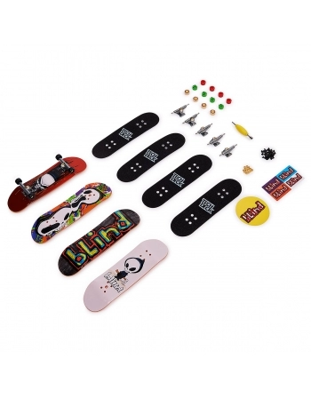 TECH DECK SKATE DE DEDO ULTRA DLX PACK COM 4 SORTIDO