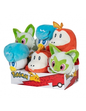 POKÉMON PELÚCIA 8" GERAÇÃO IX SORTIDAS 3540