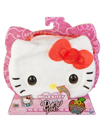 PURSE PETS BOLSA INTERATIVA SANRIO HELLO KITTY 3402