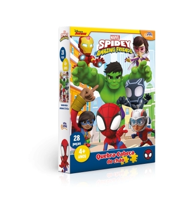 P. 28 PEÇAS SPIDEY VINGADORES GRANDINHO 8047