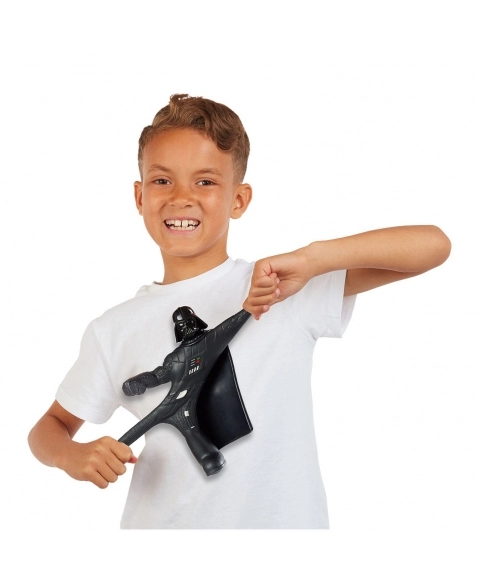 Stretch Star Wars Darth Vader – Bambola Elastica Che Si Allunga Fino A 4 Volte – Giocattolo Collezionabile Ufficiale Per Bambini +4 Anni E Fan, Famosa