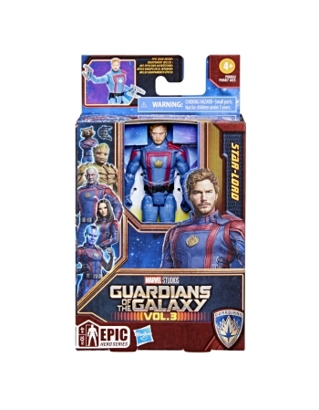 AVENGERS FIGURA 4" GUARDIÕES DA GALÁXIA STAR LORD F6664