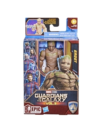 AVENGERS FIGURA 4" GUARDIÕES DA GALÁXIA GROOT F6666