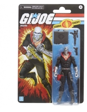 GI JOE RETRO CARDBACK CHARACTER DESTRO F4767
