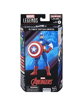 AVENGERS FIGURA LEGENDS CLÁSSICO ULTIMATE CAPITÃO AMÉRICA F6616