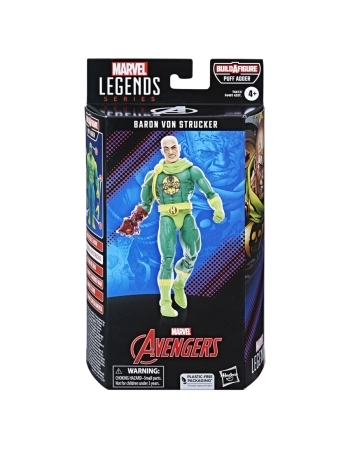 AVENGERS FIGURA LEGENDS CLÁSSICO BARÃO VON STRUCKER F6613