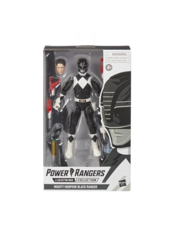 POWER RANGERS LC MIGHTY MORPHIN RANGER PRETO F4510