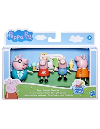 PEPPA PIG DIA DE SORVETE COM A FAMÍLIA PIG F3762