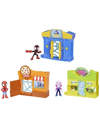 PLK SPIDEY PLAYSET CITY BLOCKS F6688