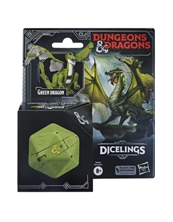 D&D ACTION FIGURA DRAGÃO VERDE F6754