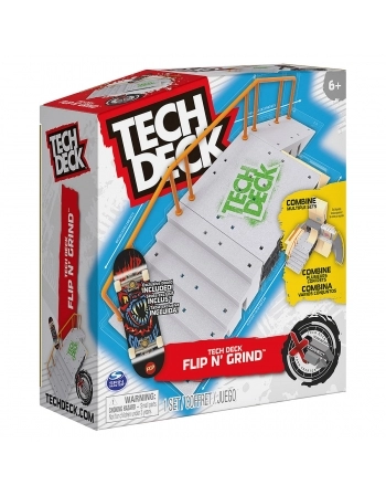 TECH DECK SKATE DE DEDO E RAMPA X-CONNECT PARK PARA INICIANTES SORTIDO 2894