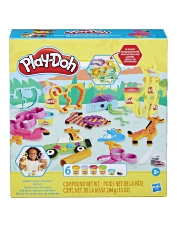 PLAY DOH KIT DE FERRAMENTAS DE ANIMAIS F7213