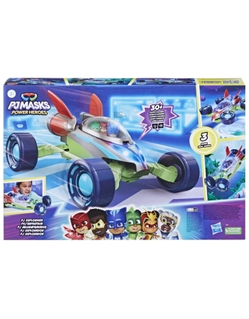 PJ MASKS FIGURA E VEICULO PJ EXPLORADOR F7599