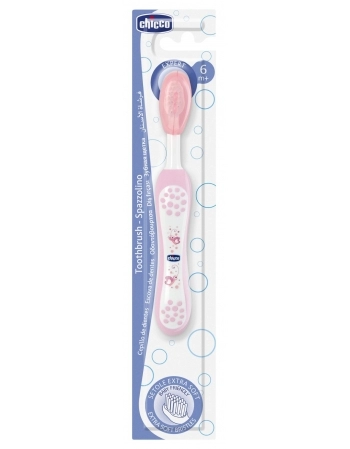 ESCOVA PRIMEIROS DENTES DE LEITE ROSA 6958100000