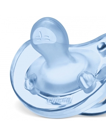 CHUPETA SOFT AZUL SIL TAM.1 (0-6M) 73011210610