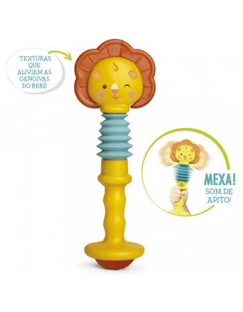 CHOCALHO ESTICADINHO LEÃO 1111