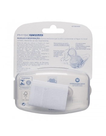 CHUPETA PHYSIO LIGHT 0-6M MENINA 71031110000