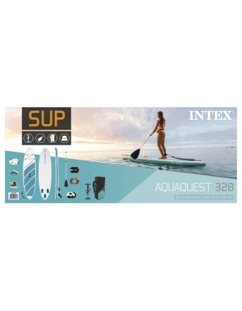 STANDUP PRANCHA PADDLE AQUA QUEST (3.20X81X15) 68242