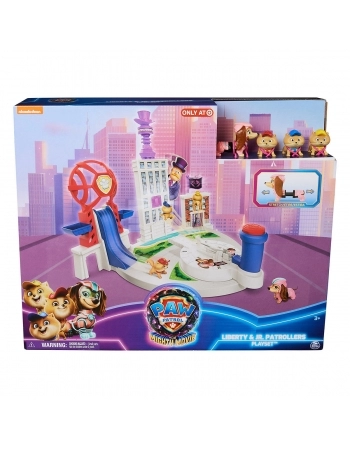 PATRULHA CANINA PLAYSET LIBERTY & POMS 3776