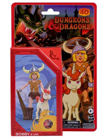 D&D CARTOON FIG RETRO BOBBY & UNI F4877