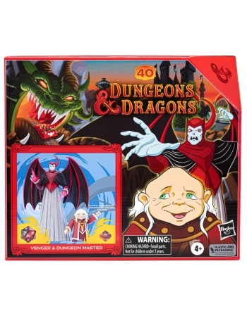 D&D CARTOON FIG RETRO MESTRE DOS MAGOS E VINGADOR F6641