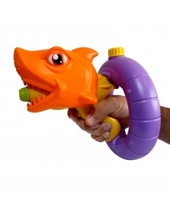 PISTOLA DE ÁGUA DINOSSAURO COM PILHA SORTIDO - WG001