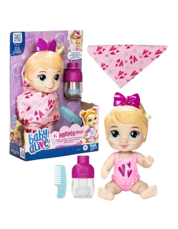 BABY ALIVE BEBÊ SHAMPOO LOIRA F9119