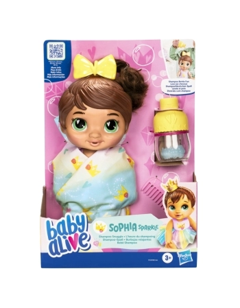 BABY ALIVE BEBÊ SHAMPOO MORENA F9120