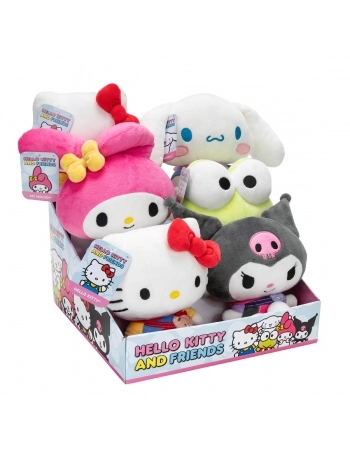HELLO KITTY E AMIGOS PELÚCIA 8" SORTIDO 3871